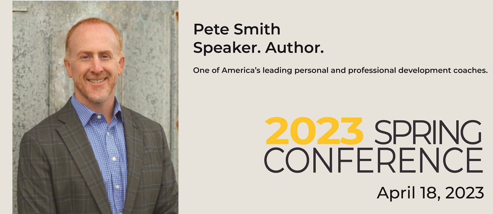2023 Spring Conference Keynote